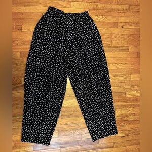 Flower printed dress pants - size 10
